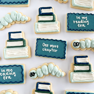 Bookworm Sugar Cookie Set