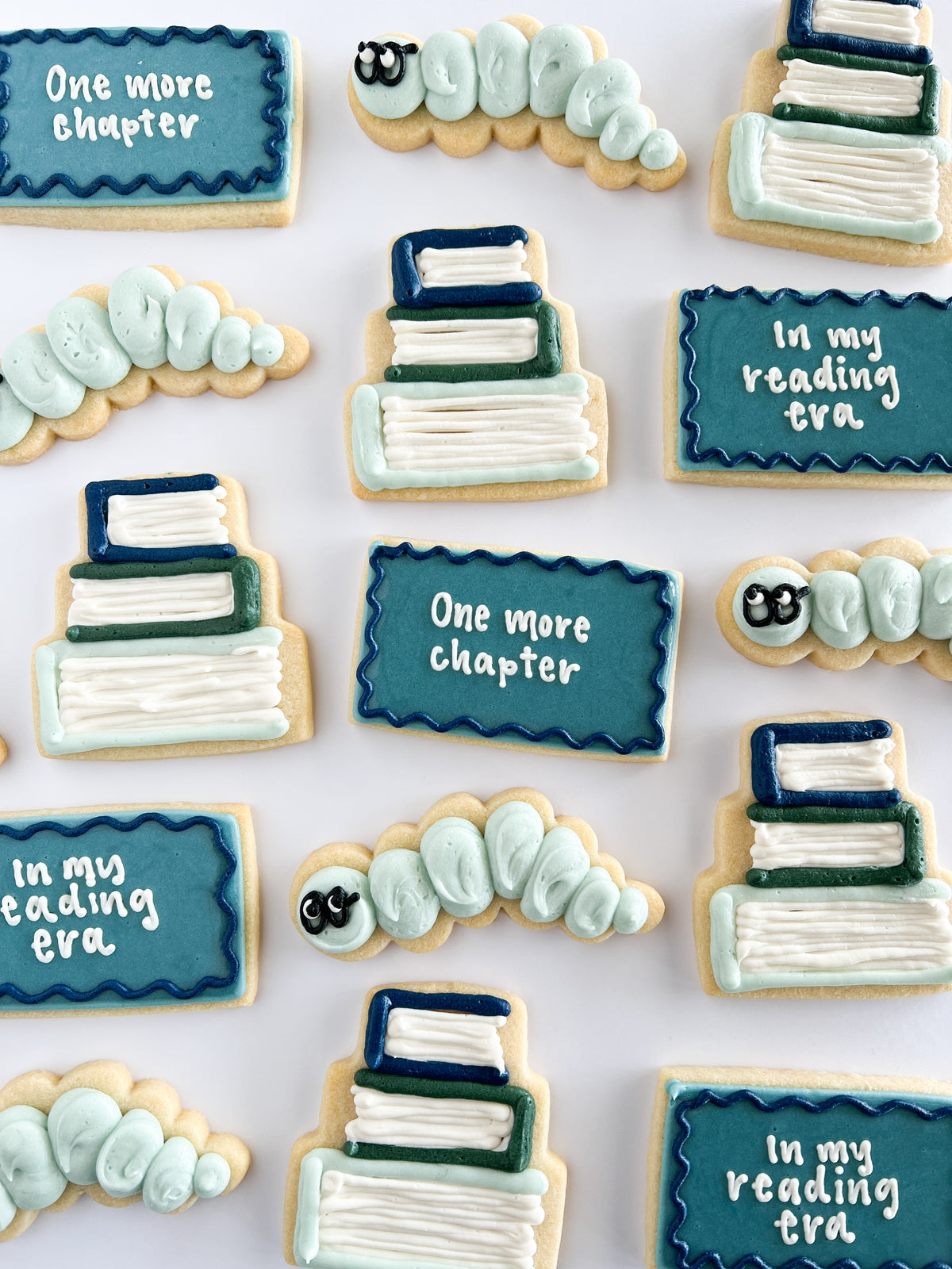 Bookworm Sugar Cookie Set