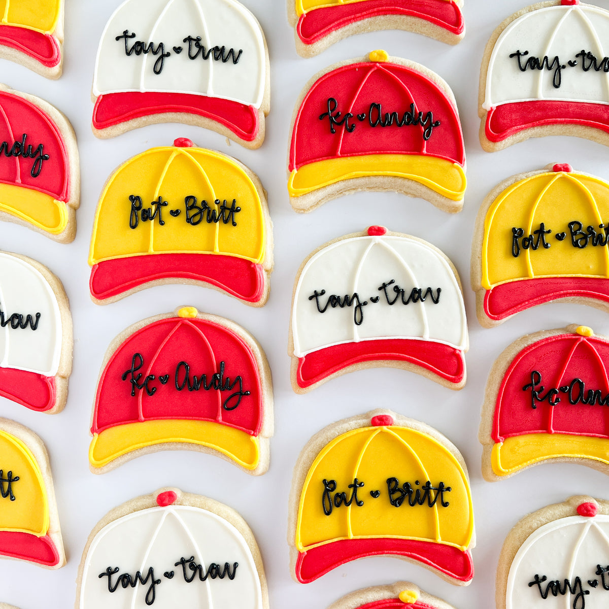 KC Ball Cap Sugar Cookie Set