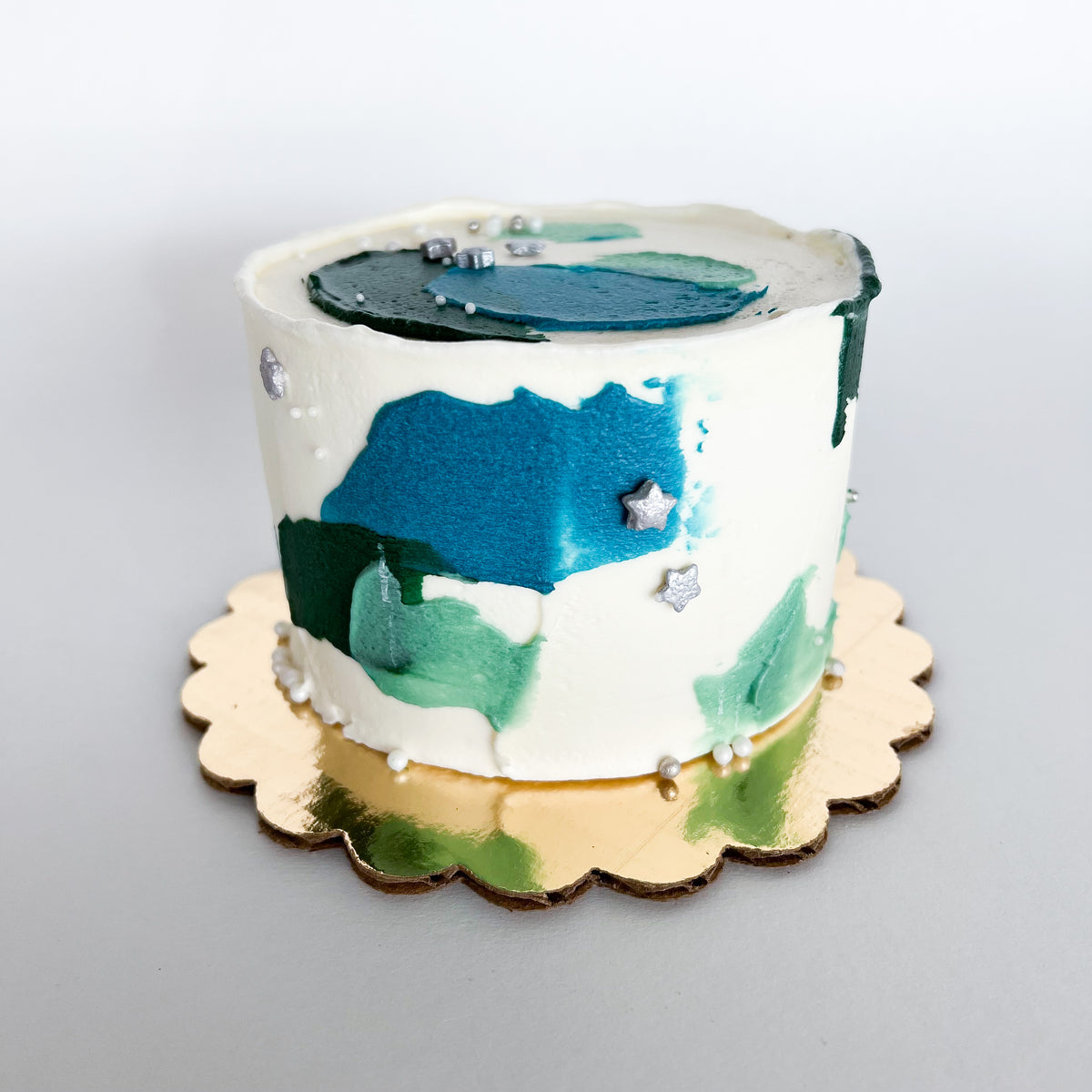 Blue Palette Cake